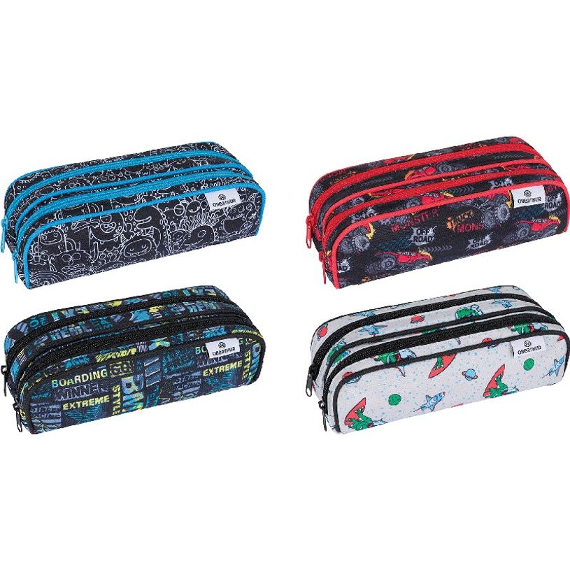 3664447111988-Trousse Graphic - 2 compartiments - différents modèles disponibles - Oberthur-P_405114831_1-0