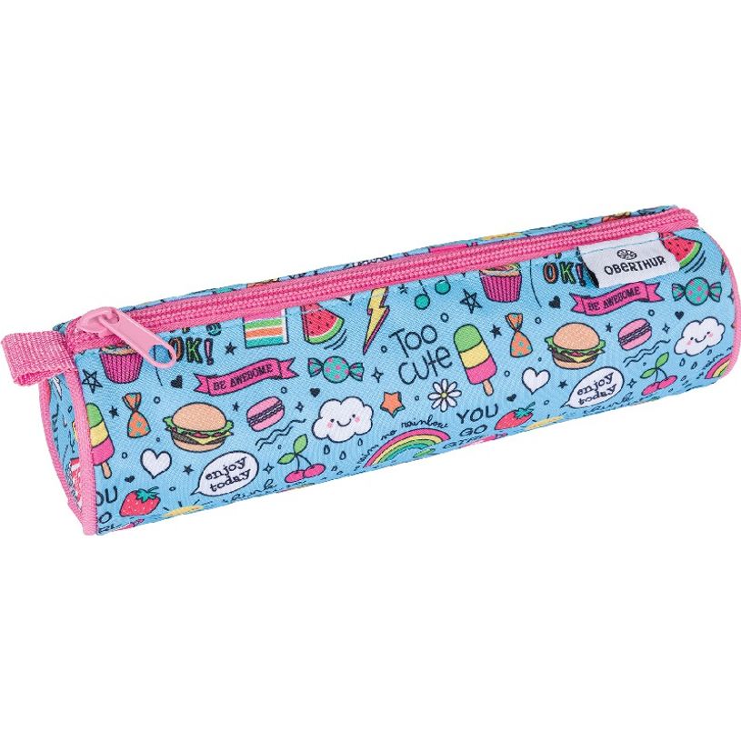 3664447116518-Trousse ronde Motif - 1 compartiment - différents modèles disponibles - Oberthur-P_405114833_4-3