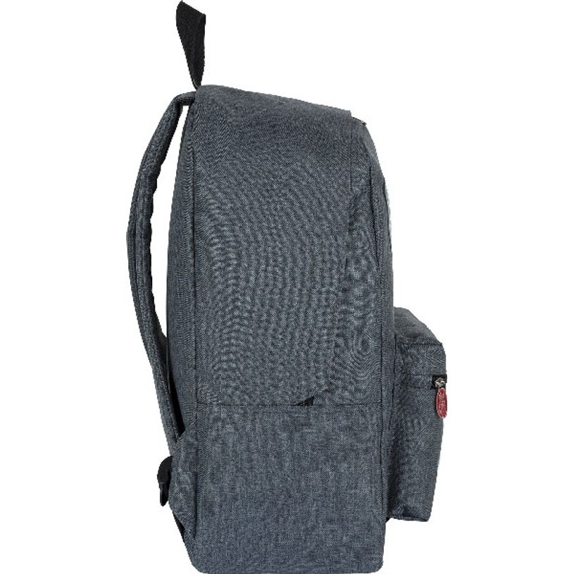 3664447122908-Sac à dos Von Dutch - 1 compartiment -  gris chiné - Oberthur-P_405114841_5-4