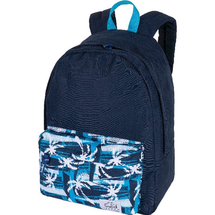 3664447124971-Sac à dos Kanabeach Boy - 1 compartiment - gris chiné et noir - Exclusivité Bureau Vall-P_405114842_1-0