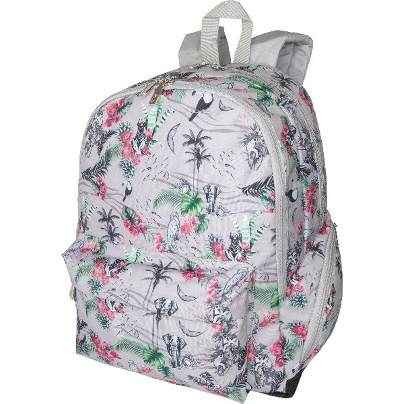 3664447125039-Sac à dos Kaporal Girl - 2 compartiments - taupe - Exclusivité Bureau Vallée - Oberthur-P_405114845_1-0