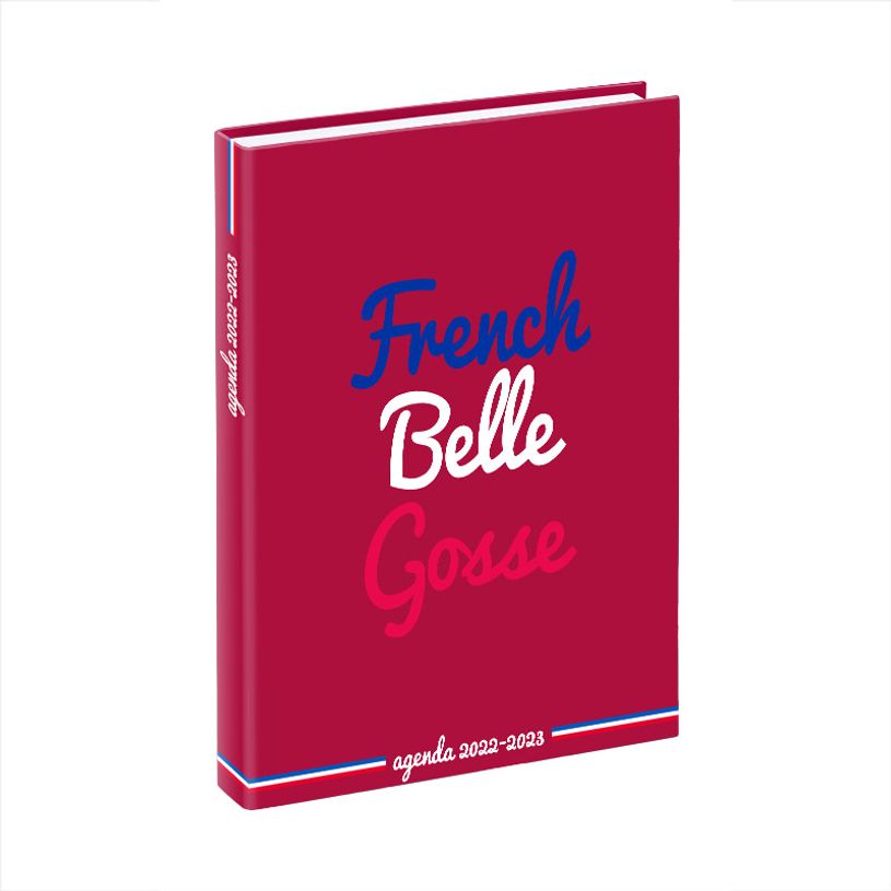 3135257458735-Agenda French BG - 1 jour par page - 12 x 17 cm - disponible en bleu ou rouge - Viquel-P_405114862_2-1