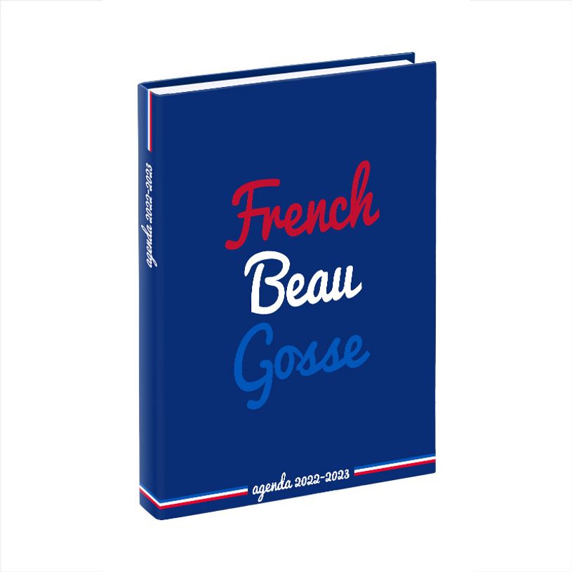 3135257458735-Agenda French BG - 1 jour par page - 12 x 17 cm - disponible en bleu ou rouge - Viquel-P_405114862_3-2