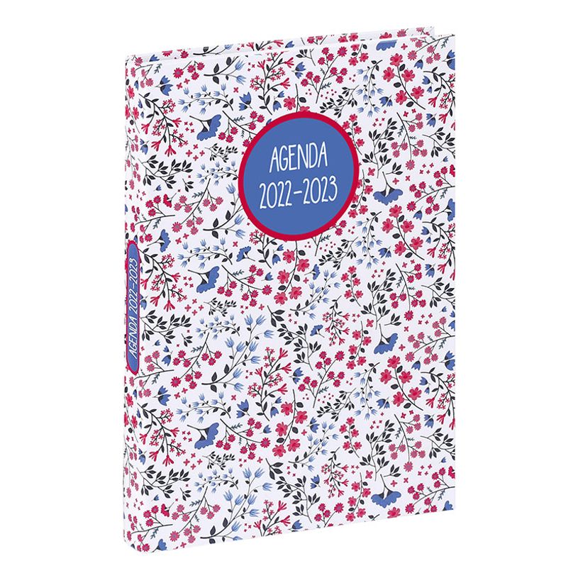 3135257452634-Agenda Liberty - 1 jour par page - 12 x 17 cm - disponible en blanc ou bleu marine - Vique-P_405114863_2-1