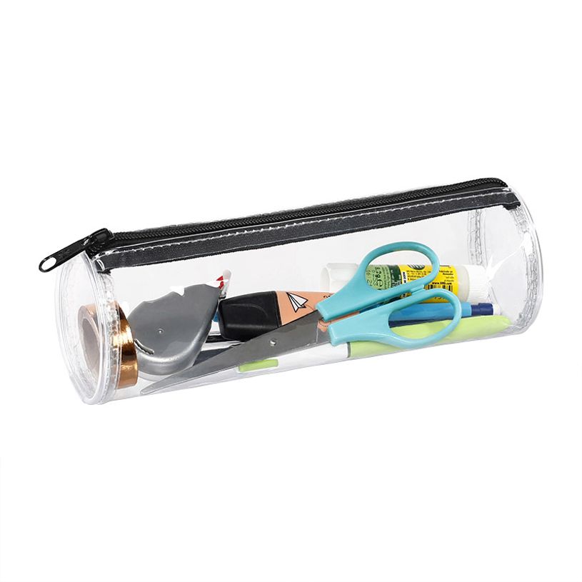 3135258608689-Trousse Clear - 1 compartiment - transparent ronde ou rectangulaire - Viquel-P_405114875_4-3
