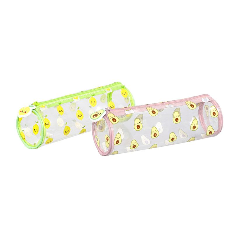 3135258628687-Trousse ronde Kawaii - 1 compartiment - 2 modèles disponibles - Viquel-P_405114876_1-0