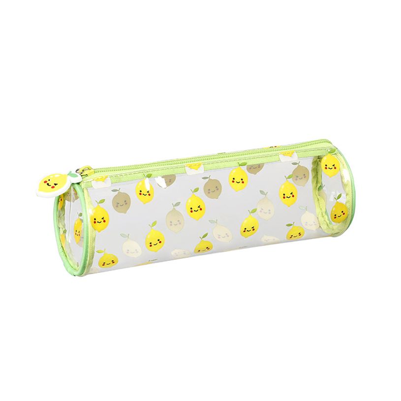 3135258628687-Trousse ronde Kawaii - 1 compartiment - 2 modèles disponibles - Viquel-P_405114876_3-2