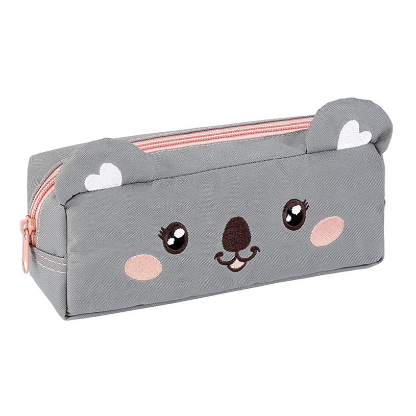 3135258638686-Trousse rectangulaire Cute Animals - 1 compartiment - 2 modèles disponibles - Viquel-P_405114877_3-2