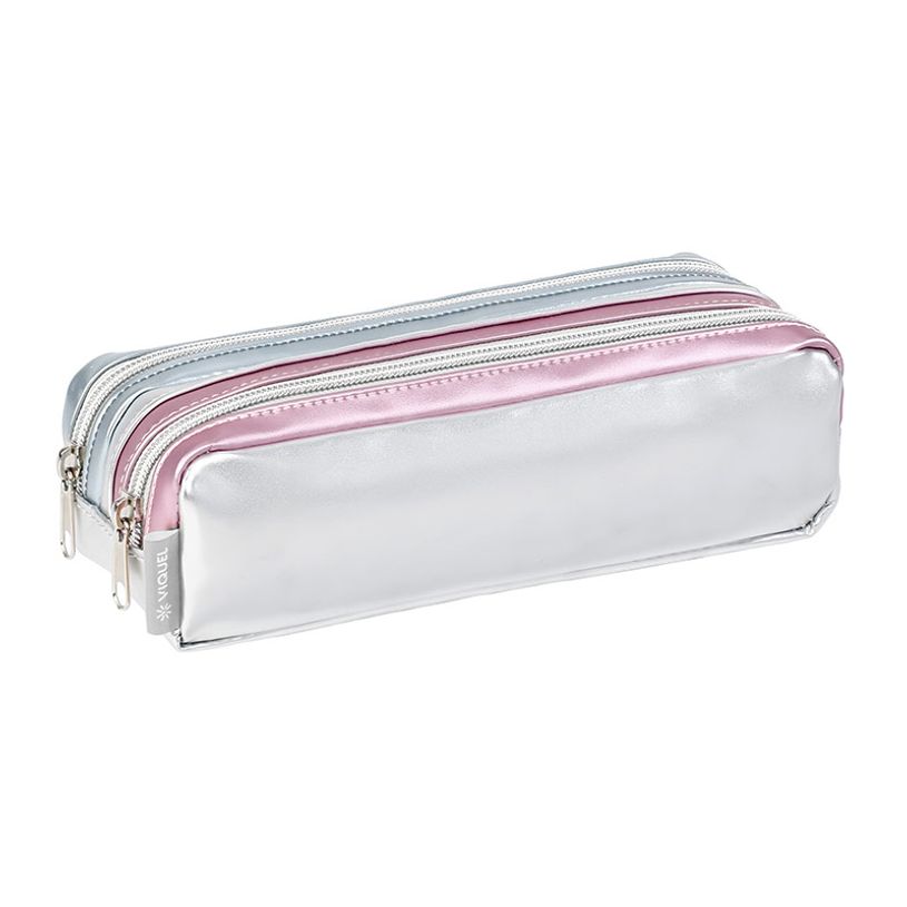 3135258728684-Trousse rectangulaire Chic - 2 compartiments - 2 modèles disponibles - Viquel-P_405114884_4-3