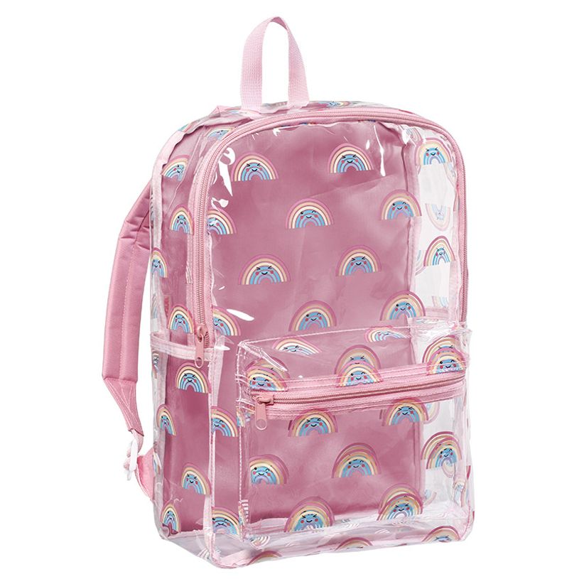 3135256272950-Sac à dos maternelle translucide Baby Kawaii Rainbow - 1 compartiment - Viquel-P_405114891_1-0
