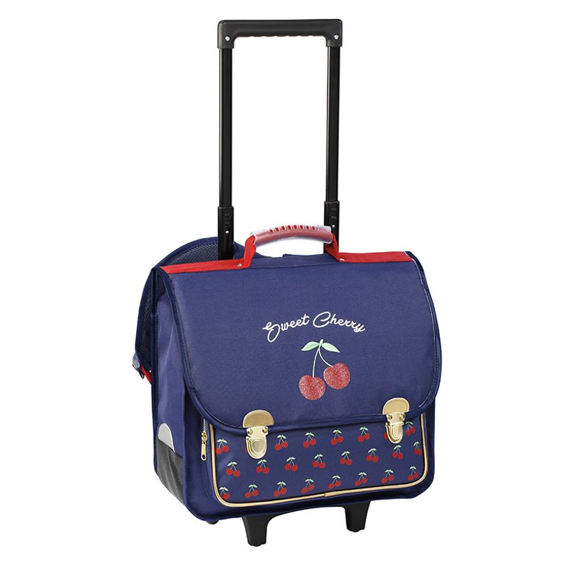 3135253872979-Cartable à roulettes Cherry 38 cm - 2 compartiments - Viquel-P_405114894_1-0