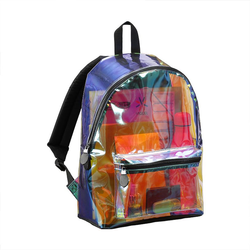 Sac à Dos Transparent PVC - Grande Capacité, Imperméable, Idéal Pour Sport, Piscine Ou Voyage
