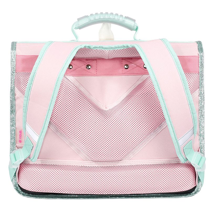 3135250989908-Cartable Licorne 38 cm - 2 compartiments - Exclusivité Bureau Vallée - Viquel-P_405114905_2-1