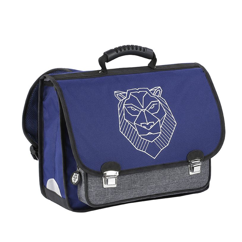 3135253283010-Cartable Origami Lion 38 cm - 2 compartiments - Viquel-P_405114907_1-0