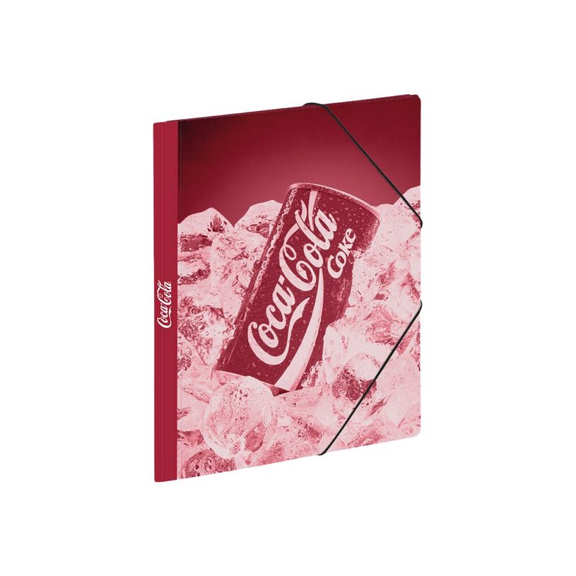 3135252018729-Viquel Coca-Cola - Chemise à 3 rabats - 26 x 32 cm - 2 modèles : bouteille ou canette-P_405114912_1-0