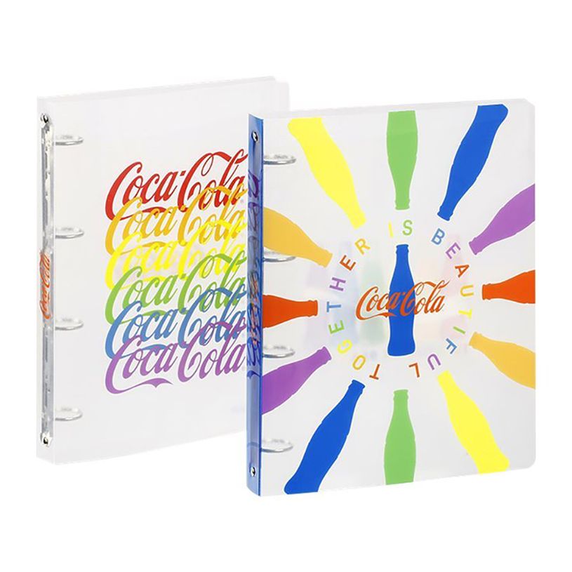 3135252188729-Viquel Coca-Cola - Classeur souple à anneaux - pour 250 feuilles - 2 modèles multicolore-P_405114913_1-0