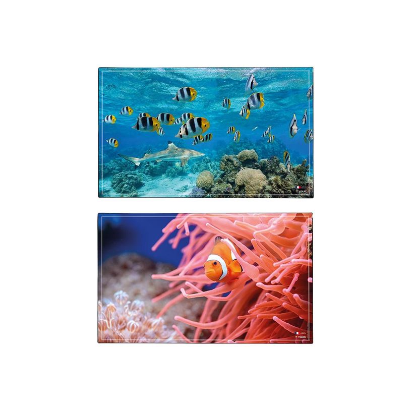 3135251384870-Viquel - Sous-main Poisson-clown ou Requin - 59,5 x 36,2 cm-P_405114927_1-0