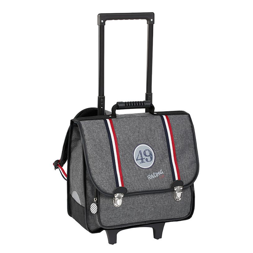 3135253873020-Cartable à roulettes Racing 49 - 38 cm - 2 compartiments - Viquel-P_405114931_1-0