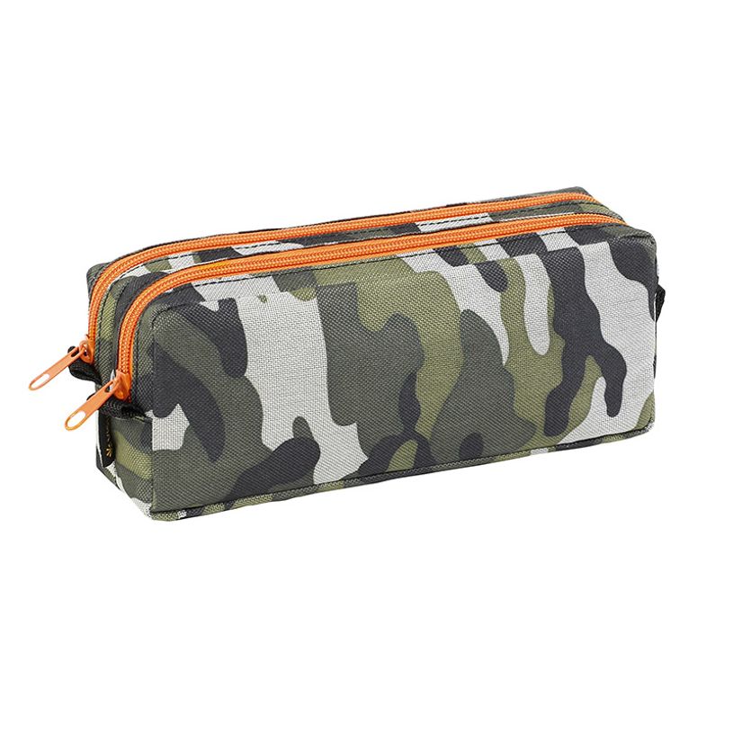 3135250989977-Trousse rectangulaire Camouflage - 2 compartiments - 2 modèles disponibles - Exclusivité-P_405114940_2-1