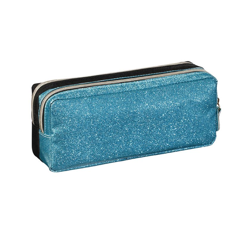 3135250989984-Trousse rectangulaire Glitter - 2 compartiments - 2 modèles disponibles - Exclusivité Bu-P_405114941_2-1