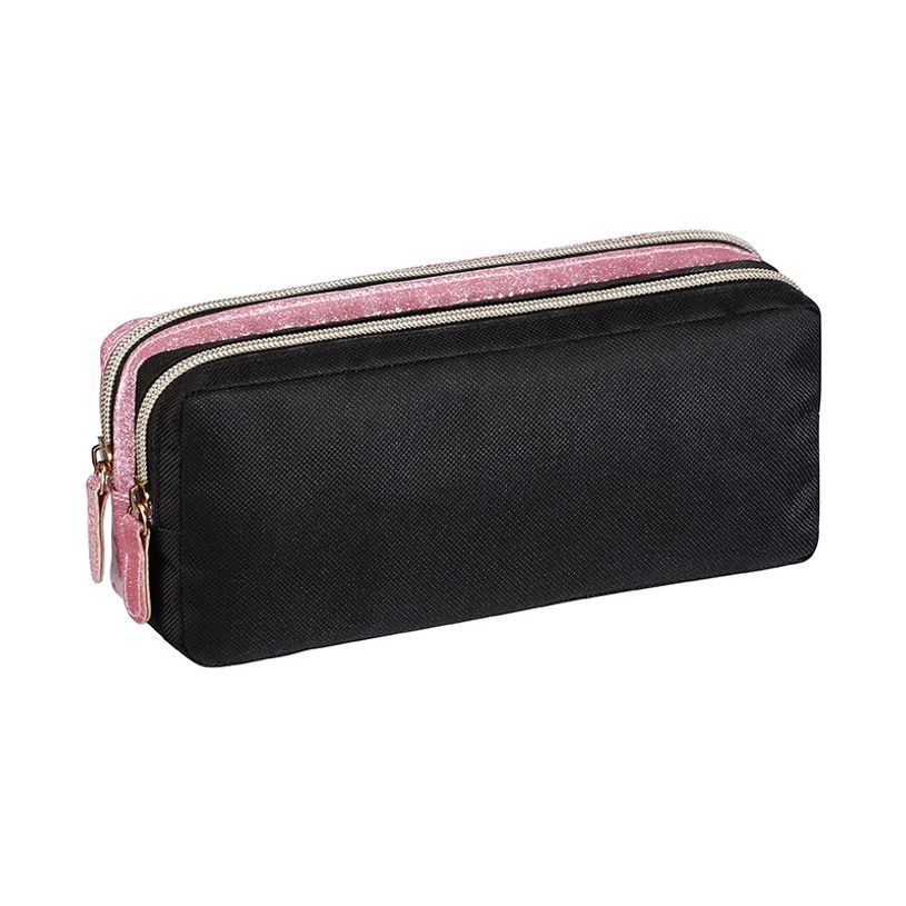 3135250989984-Trousse rectangulaire Glitter - 2 compartiments - 2 modèles disponibles - Exclusivité Bu-P_405114941_5-4