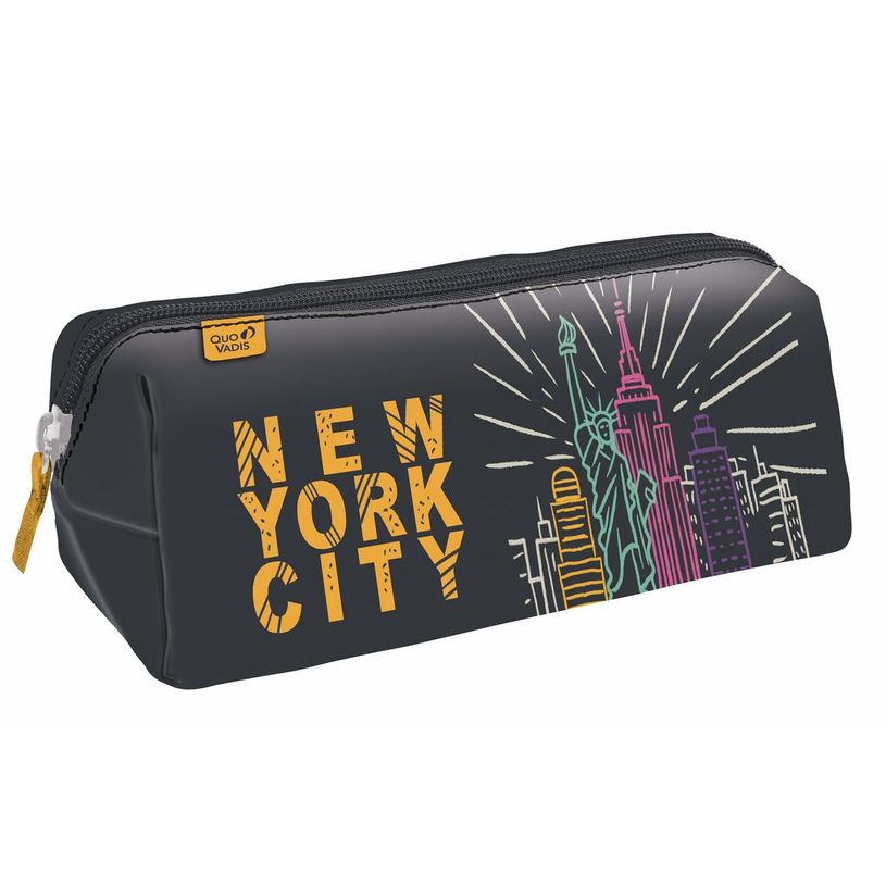 3371010487455-Trousse triangulaire Cities - 1 compartiment - différents modèles disponibles - Quo Vadi-P_405114957_1-0