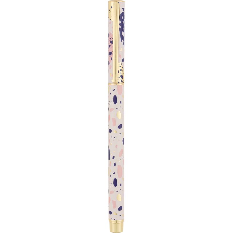 3664447123660-Stylo plume Terrazzo - 3 decors assortis - Oberthur--2