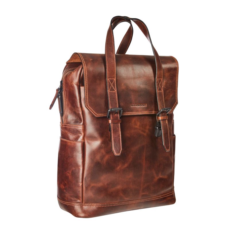 5413082194133-Maverick The Original - Sac à dos pour ordinateur portable 15,6" - cuir--5