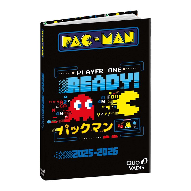 3371010474349-Agenda PacMan - 1 jour par page - différents modèles disponibles - 12 x 17 cm - Quo Vadi-P_405115016_2-1