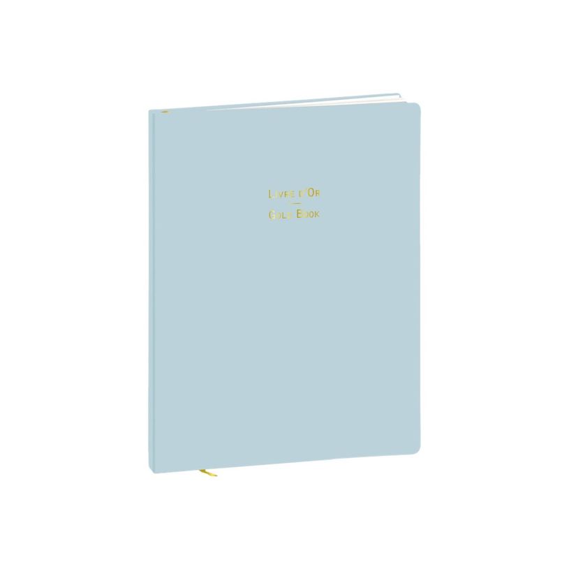 3371010446988-Quo Vadis - Livre d'or - 21 x 27 cm - bleu glacé-P_405115019_1-0