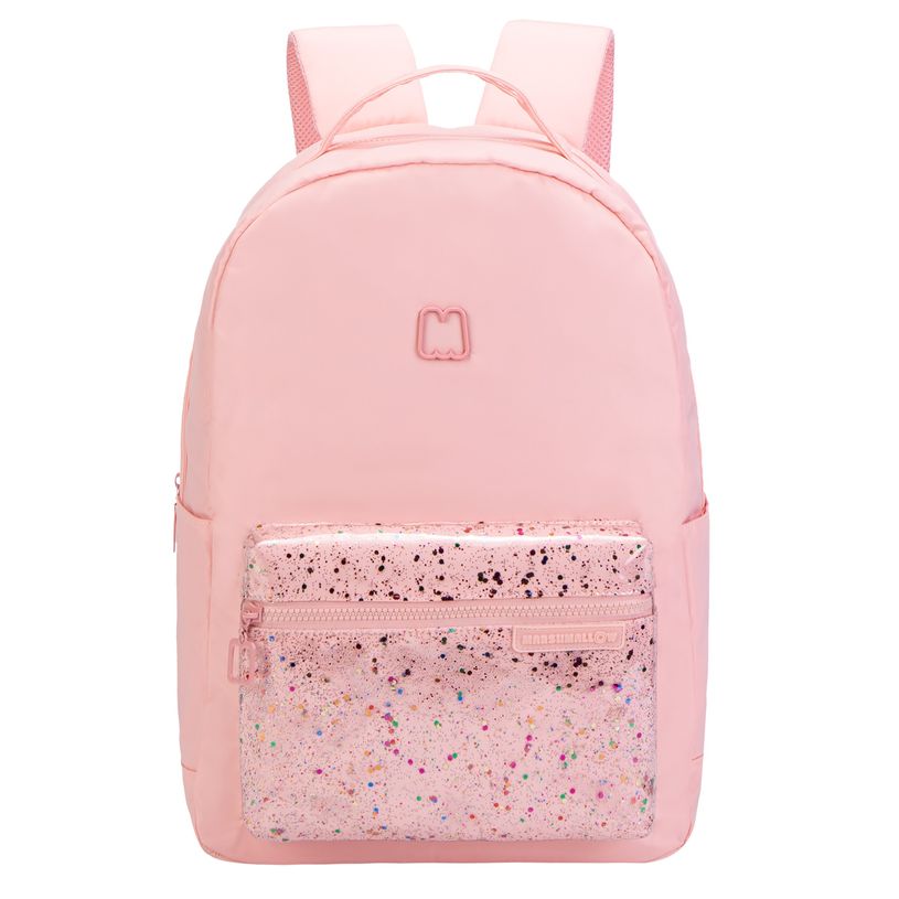 5600446641017-Sac à dos Marshmallow Twinkle - 1 compartiment - rose corail - Kid'Abord-P_405115096_2-1