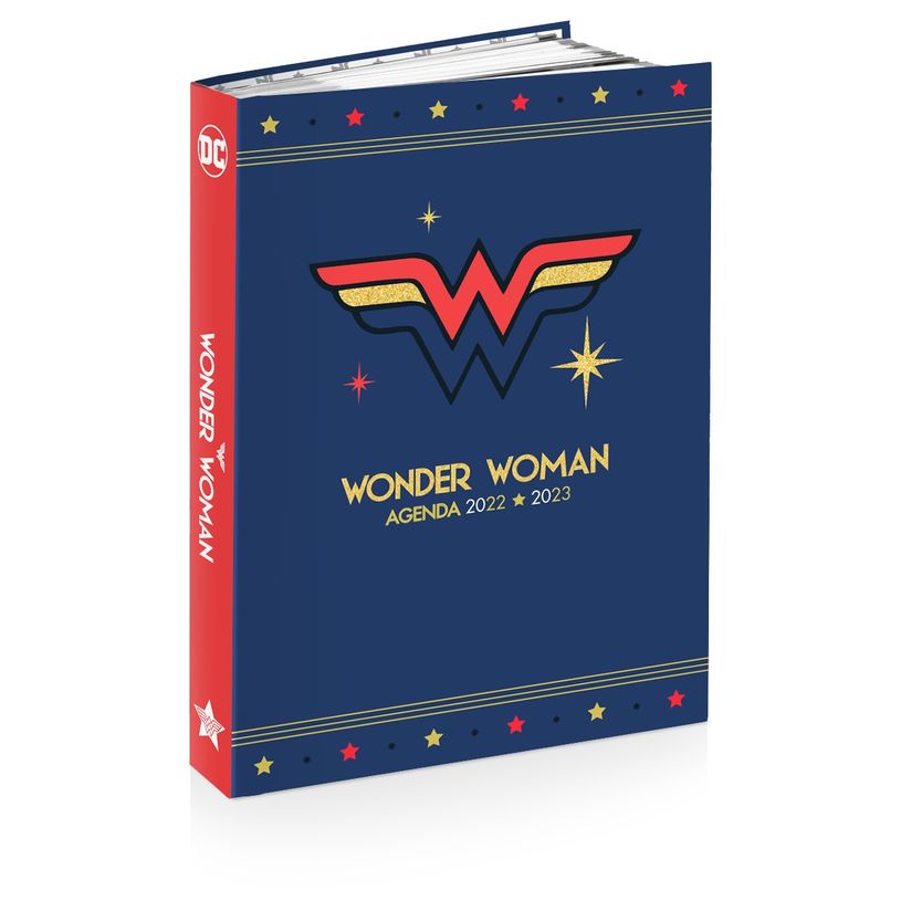 3661507515564-Agenda DC Comics - 1 jour par page - 12 x 17 cm - Batman ou Wonderwoman - Kid'Abord-P_405115112_1-0