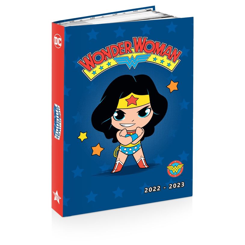 3661507515632-Agenda DC Superfriends - 1 jour par page - 12 x 17 cm - Batman ou Wonderwoman - Kid'Abord-P_405115113_1-0