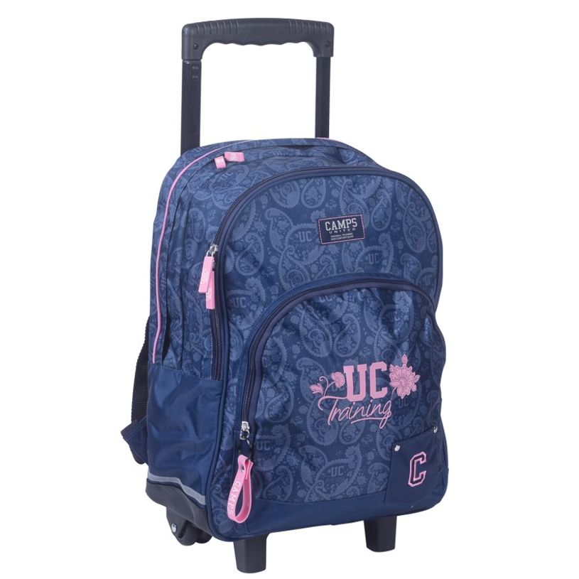 3661507322421-Sac à dos à roulettes Camps Bandana - 2 compartiments - bleu marine - Kid'Abord-P_405115123_1-0