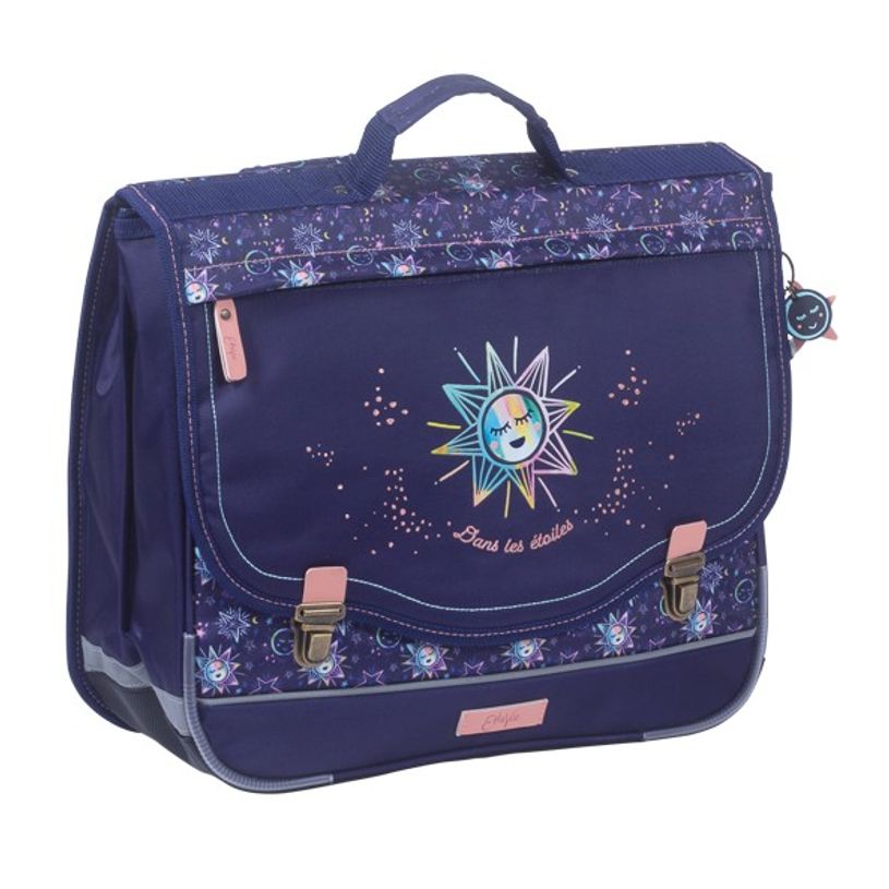 3661507223483-Cartable EttaVee Moon 38 cm - 2 compartiments - violet - Kid'Abord-P_405115144_1-0