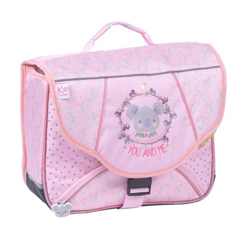 3661507023526-Cartable KIP Koala 36 cm - 2 compartiments - rose - Kid'Abord-P_405115158_1-0