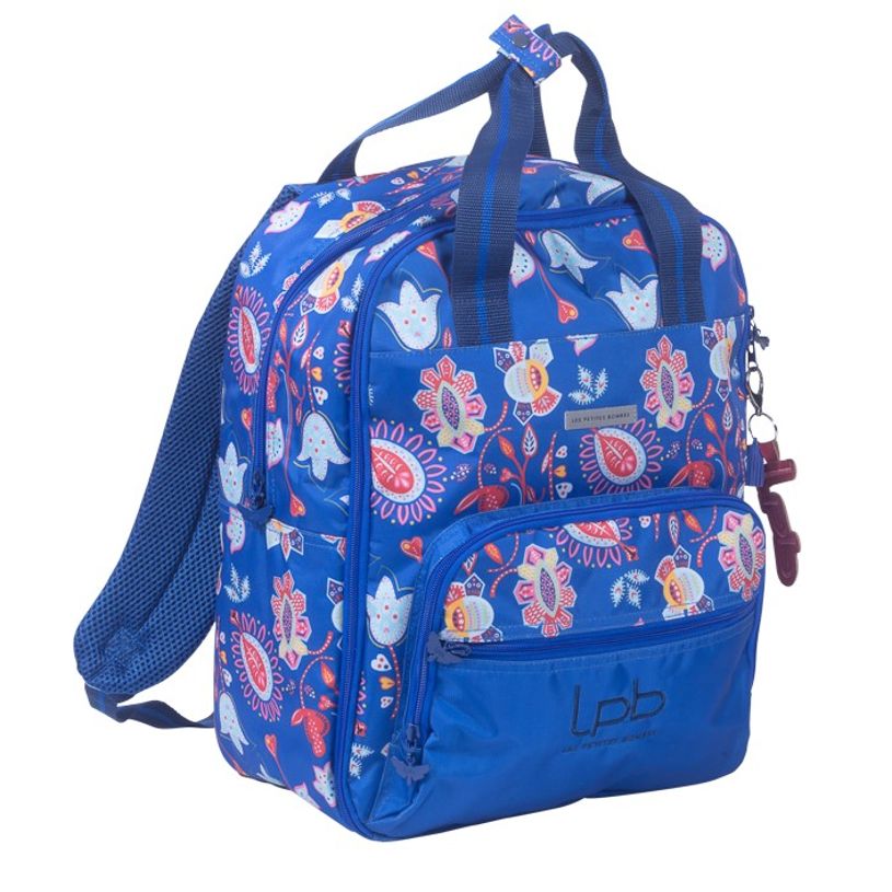 3661507321554-Sac à dos Les Petites Bombres Cachemire - 2 compartiments - bleu - Kid'Abord-P_405115168_1-0