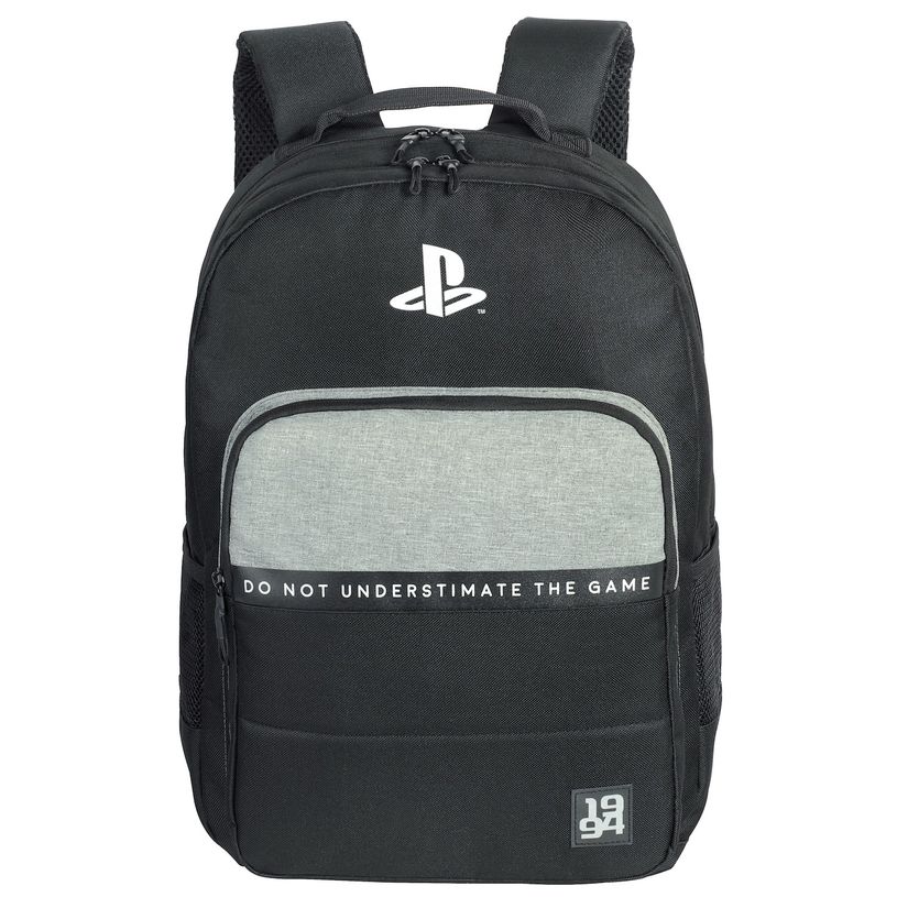 5600370148941-Sac à dos Playstation The Game - 2 compartiments - noir et gris - Kid'Abord-P_405115180_1-0
