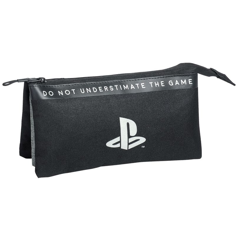 5600370148958-Trousse Playstation The Game - 2 compartiments - noir et gris - Kid'Abord-P_405115184_1-0
