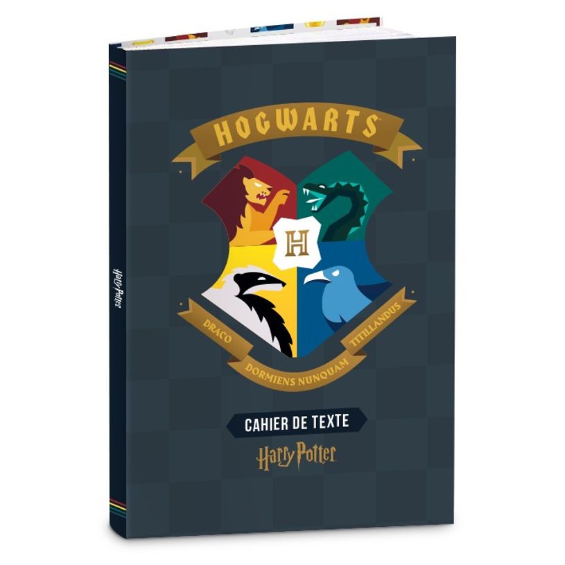 3661507516608-Cahier de textes Harry Potter Blasons - 15 x 21 cm - 2 modèles disponibles - Kid'Abord-P_405115199_1-0