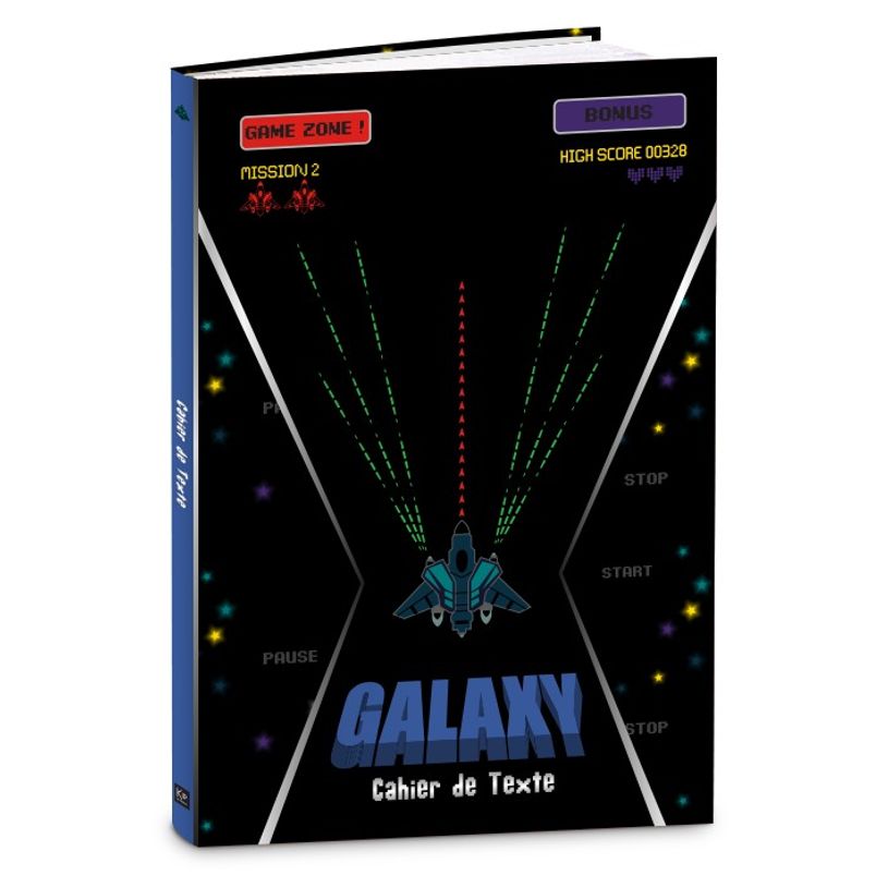 3661507016290-Cahier de textes KIP - 15 x 21 cm - Gamer ou Polaroid - Kid'Abord-P_405115203_1-0