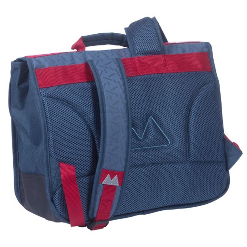 3661507113531-Cartable Poids Plume Lili 38 cm - 2 compartiments - bleu marine - Kid'Abord-P_405115210_2-1