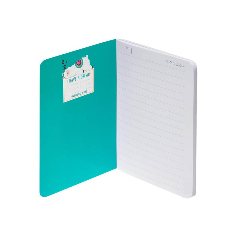 8054320565239-Legami - Carnet de notes - A6 - 80 pages - ligné - lama-P_405115399_1-2
