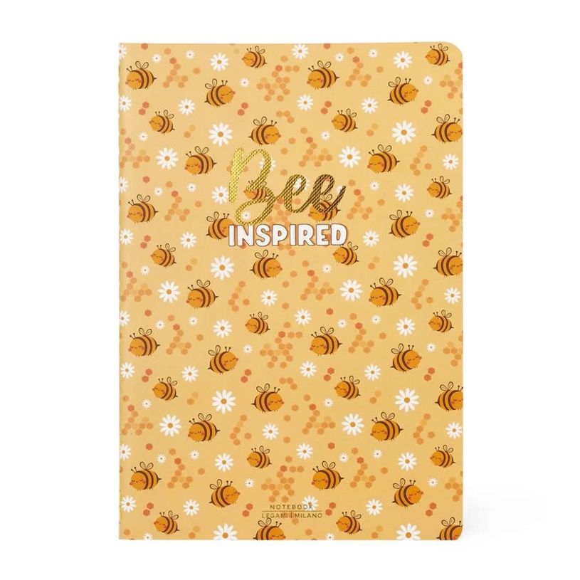 8054320565321-Legami - Carnet de notes ligné - 14,2 x 21 cm - abeille-P_405115408_2-0