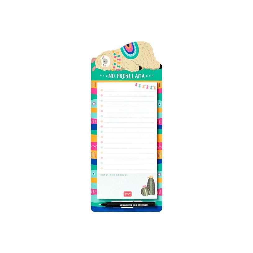 8054320566663-Legami Don't Forget - Bloc-notes magnétique - 11 x 28 cm - 60 feuilles - lama-P_405115426_1-0