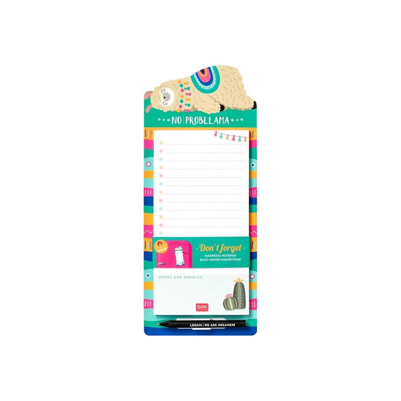 8054320566663-Legami Don't Forget - Bloc-notes magnétique - 11 x 28 cm - 60 feuilles - lama-P_405115426_2-1