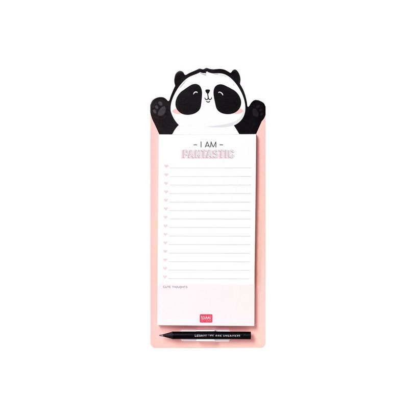 8054320566670-Legami Don't Forget - Bloc-notes magnétique - 11 x 28 cm - 60 feuilles - panda-P_405115427_1-0
