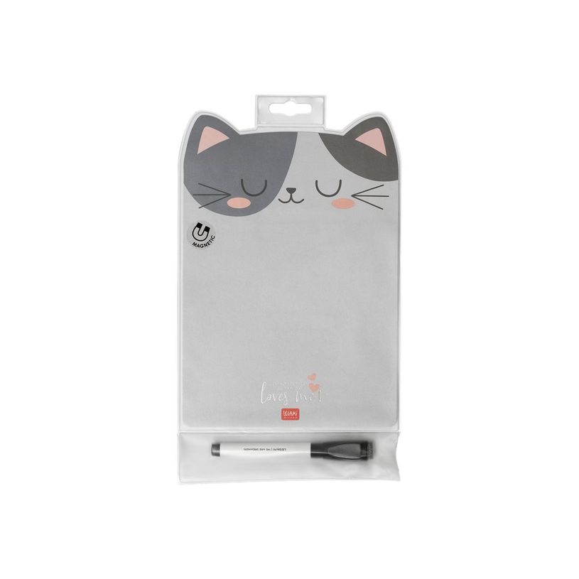 8054320569282-Legami - Tableau blanc magnétique - 28 x 35 cm - kitty-P_405115432_1-1