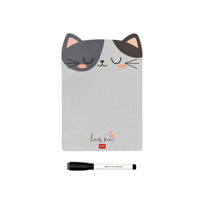 8054320569282-Legami - Tableau blanc magnétique - 28 x 35 cm - kitty-P_405115432_2-0