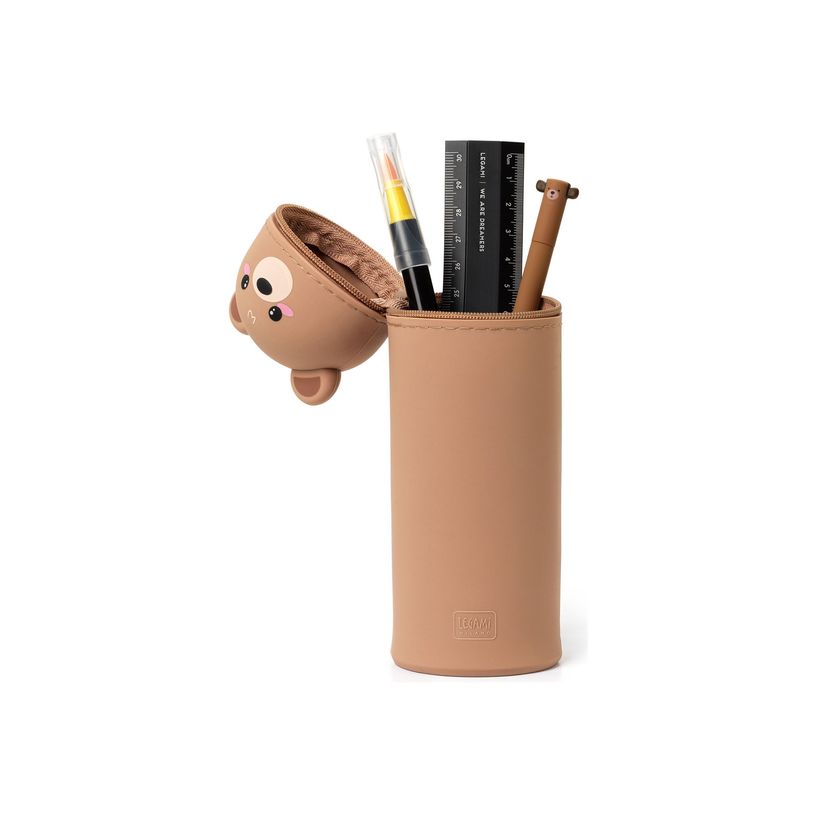 8052694010003-Legami Kawaï Teddy Bear - Trousse Pot à crayons 2-en-1 - silicone-P_405115469_2-1